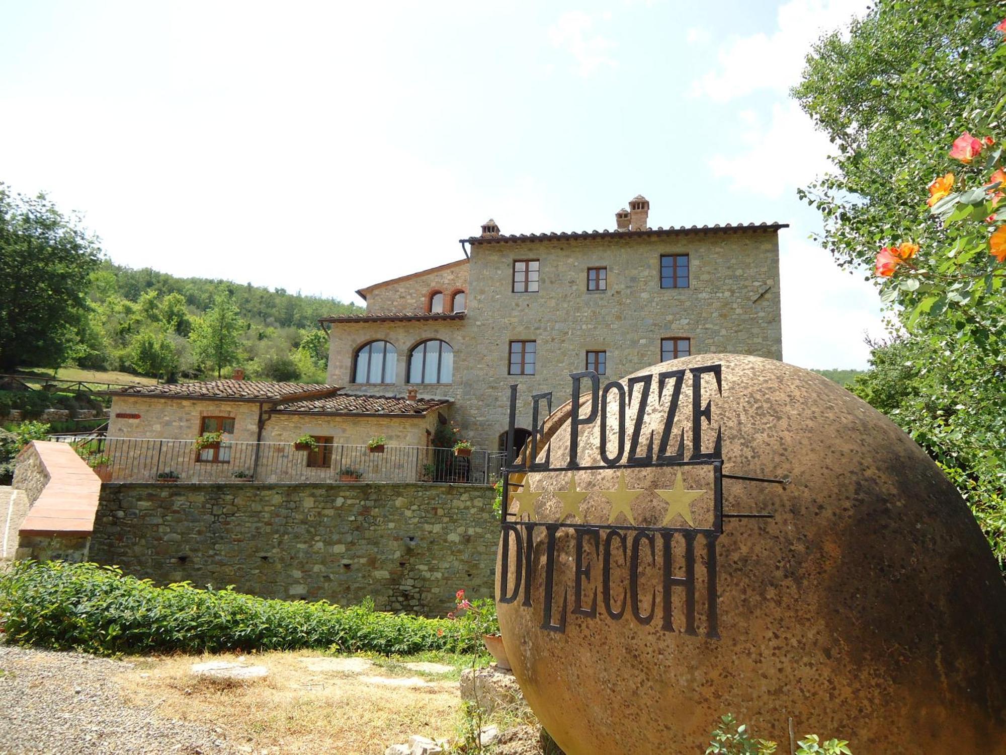 Hotel Le Pozze Di Lecchi Gaiole in Chianti Exterior foto